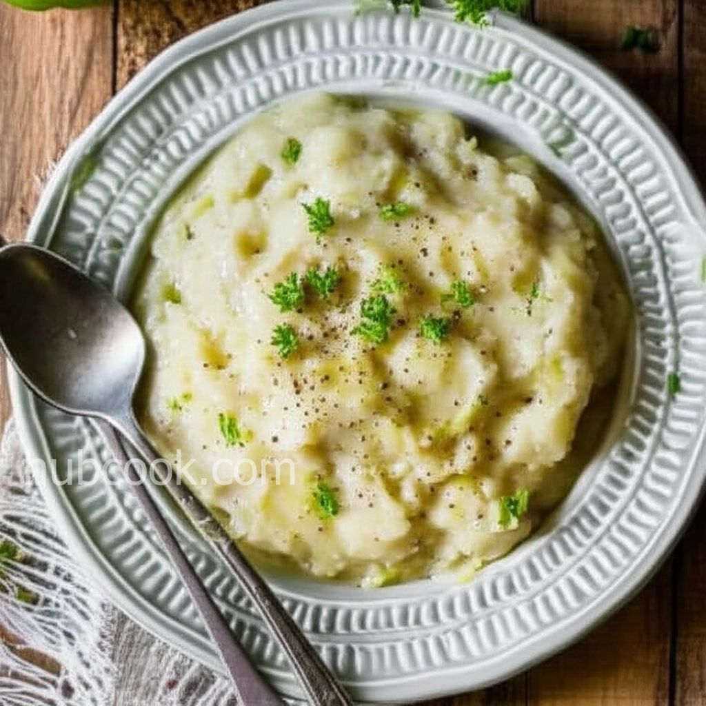 Creamy Celery Root-Potato Mash