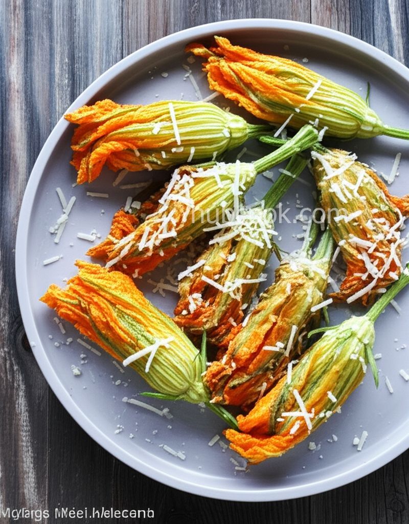 Gluten-Free Stuffed Zucchini Blossoms (Fior di Zucca Ripieni)