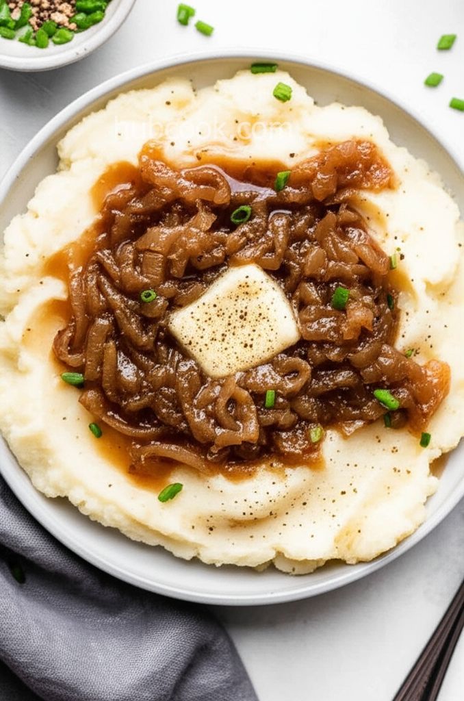 Caramelized Onion Mashed Potatoes