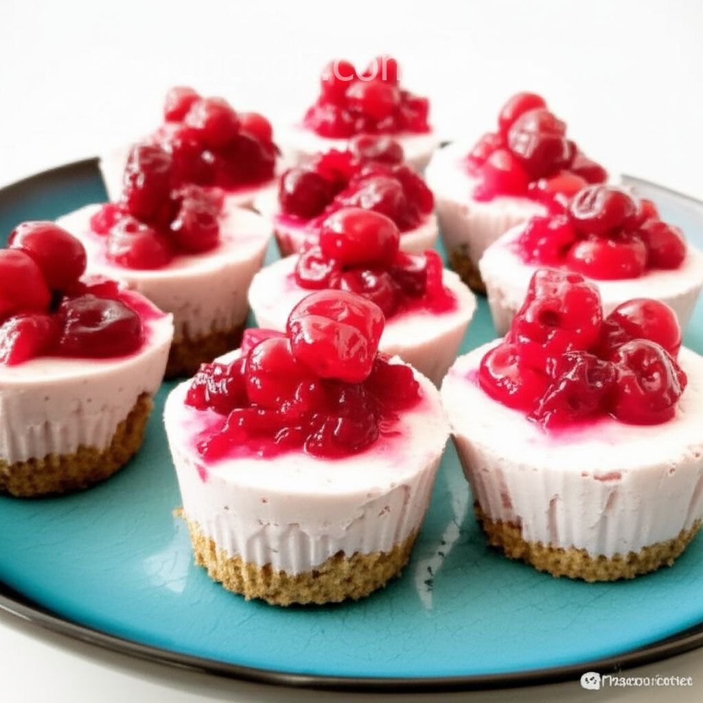 Light Vegan Cheesecake Cups, Zero Sugar Added