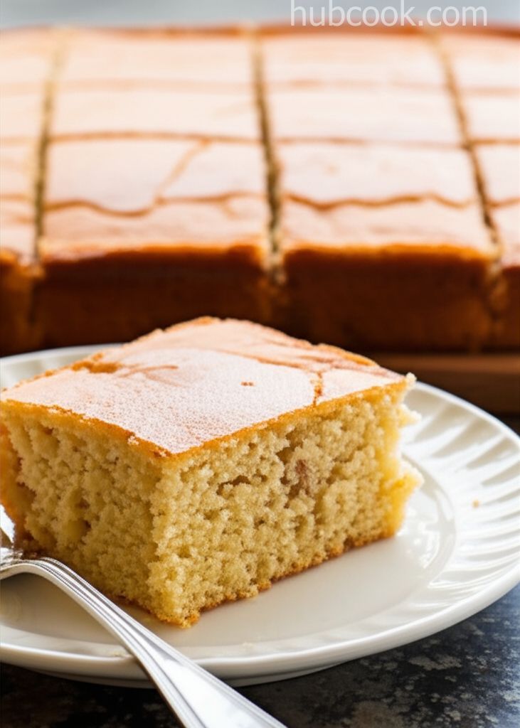 Texas Sheet Cake with Applesauce and Chai