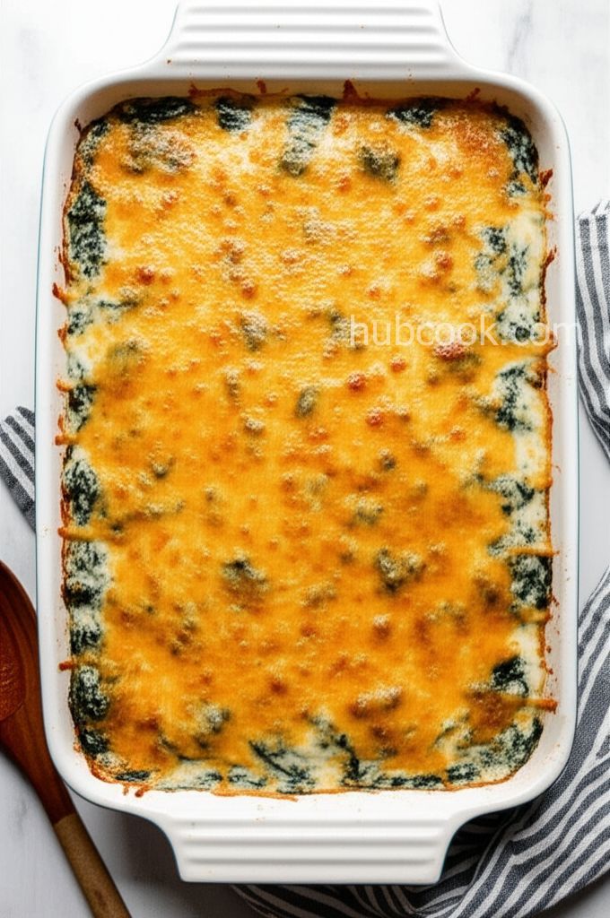 Cream Cheese Spinach Casserole