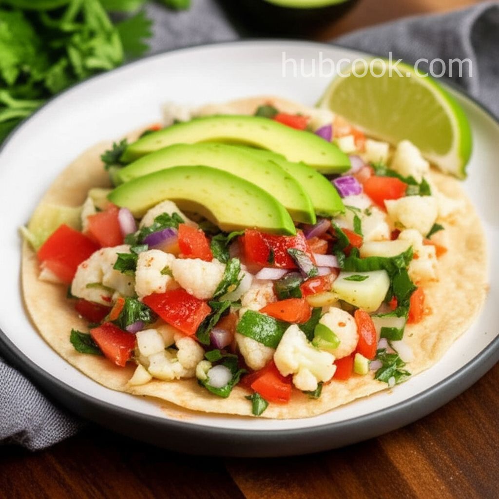 Easy Cauliflower Ceviche