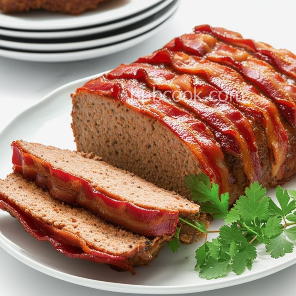 Low-Carb Bacon-Wrapped Meatloaf