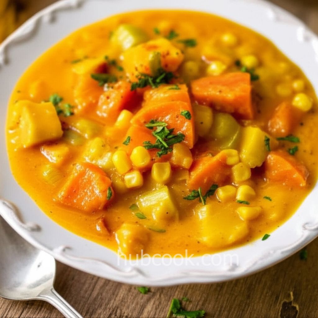 Sweet Potato-Corn Chowder